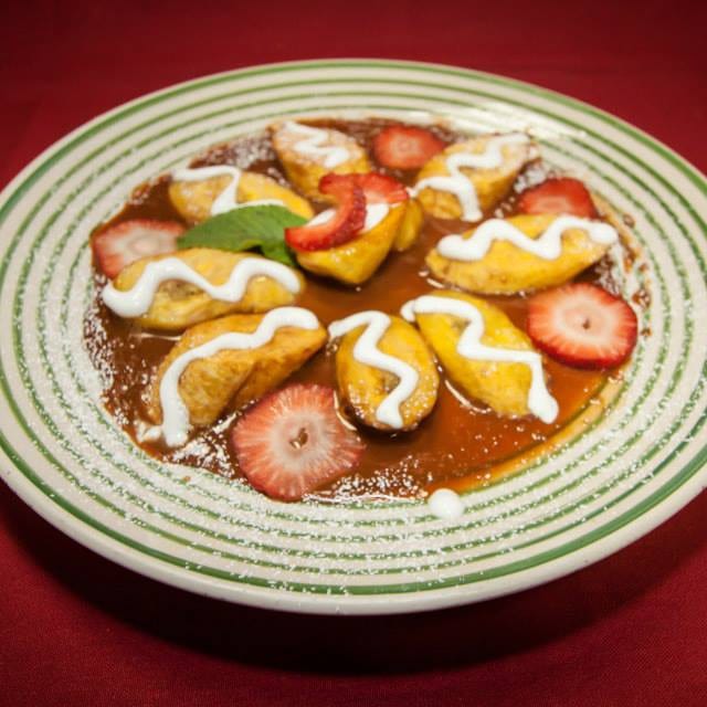 Plátanos con Cajeta.