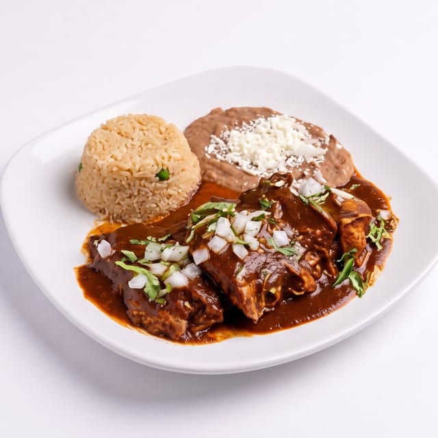Bistec con Salsa Guajillo.