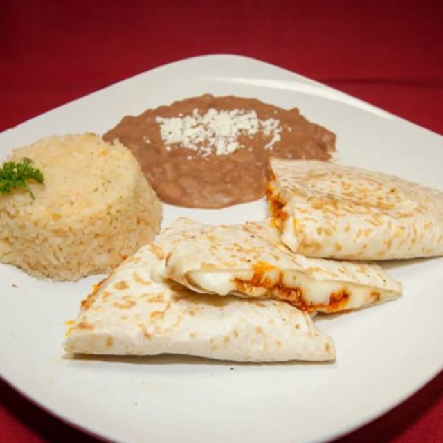 Chicken Tinga Quesadilla Norteña.