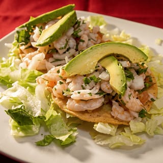 Shrimp Ceviche Tostadas